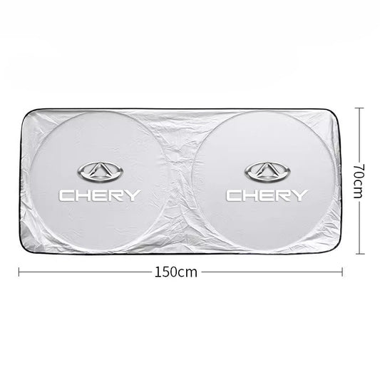 Car Windshield Sun Shade – Foldable UV Protection Visor (140×70cm)