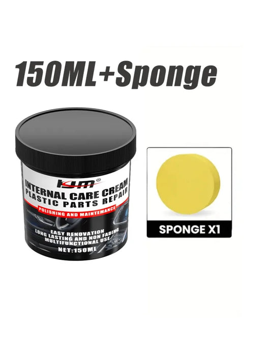Car Plastic Restorer Paste – Bumper & Interior Repair Cream
