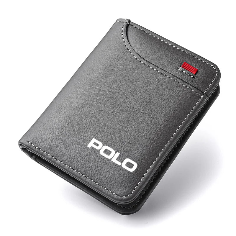 PU Leather Credit Card Holder Wallet – Slim Business Card Purse