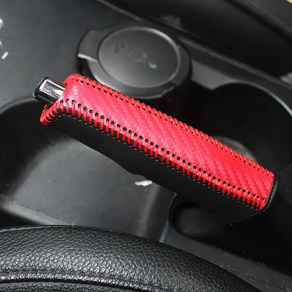 Car Hand Brake Cover Carbon Fiber