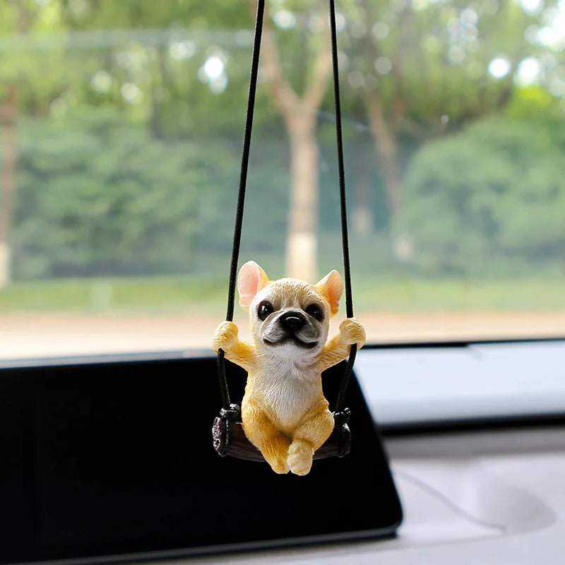 Bulldog Pendant Rearview Mirror