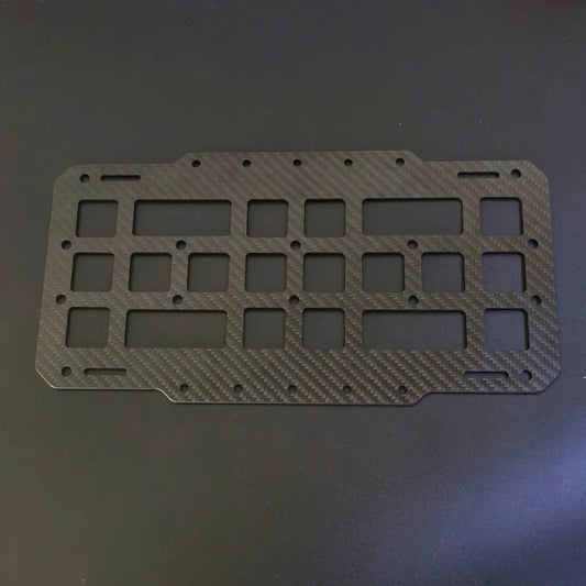 Car Visor Organizer - Carbon Fiber MOLLE Panel