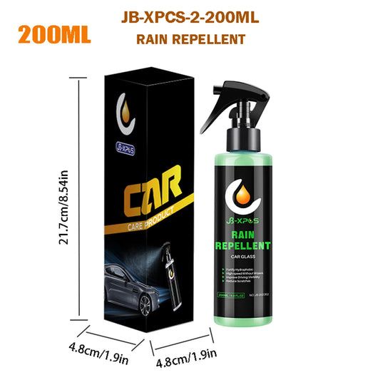 Hydrophobic Rain Repellent Spray – Car Glass Coating, 100ml / 200ml