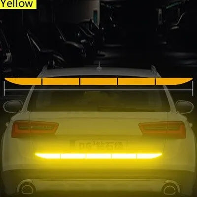 Universal Reflective Rear Bumper Safety Strip