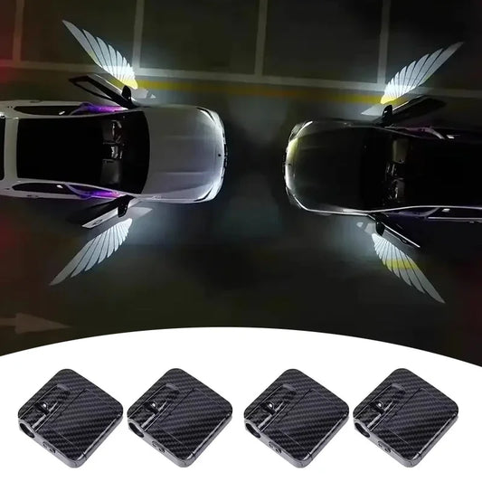 Wireless HD Laser Car Door Projector – Auto-Sensing Night Light