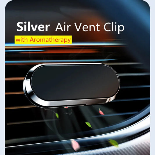 Magnetic Car Phone Holder 360° Adjustable Arm – Air Vent & Dashboard Mount