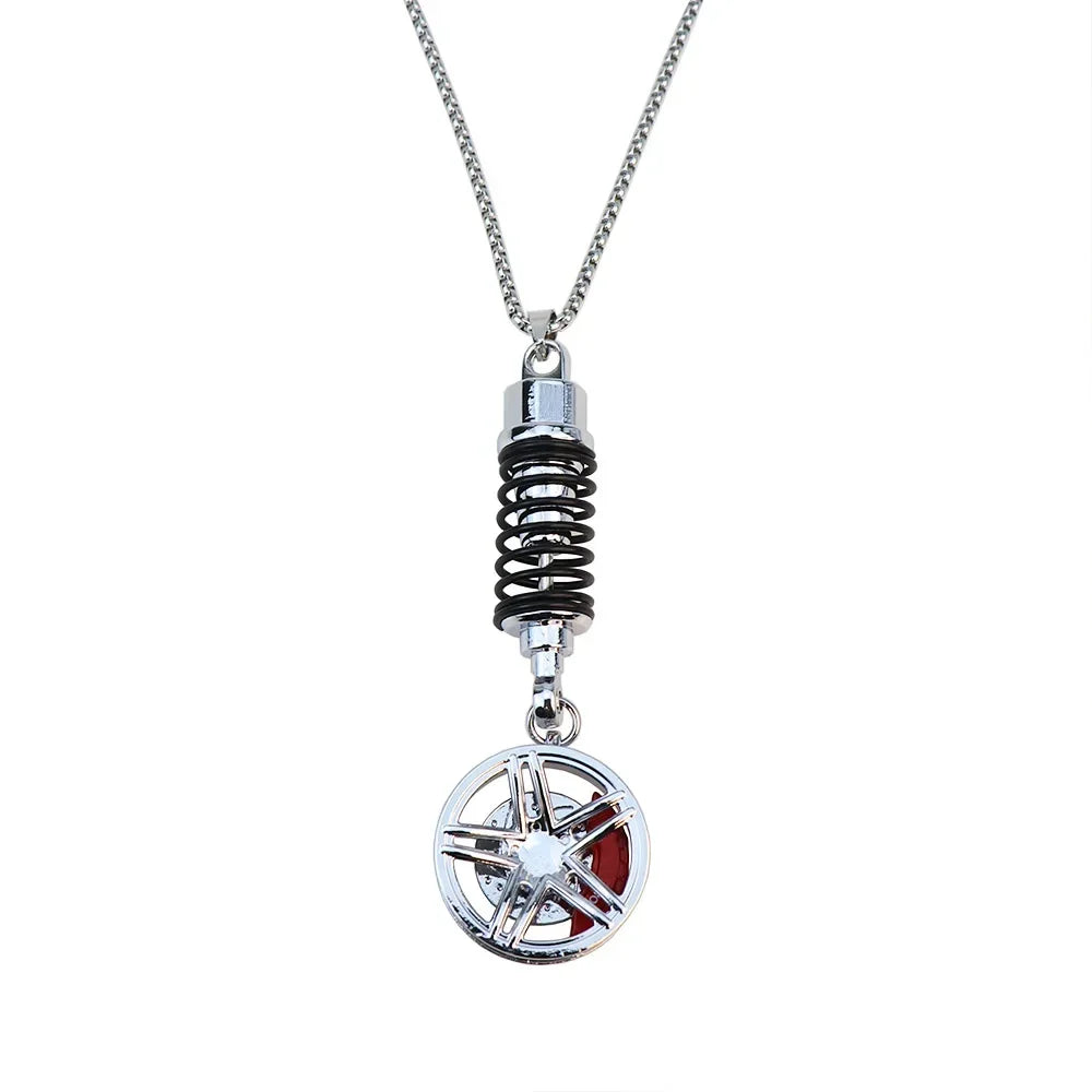 Car Wheel Rearview Pendant