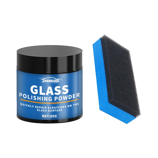 Glass Polishing Powder - Windshield Scratch Remover & Clarity Restorer 85g