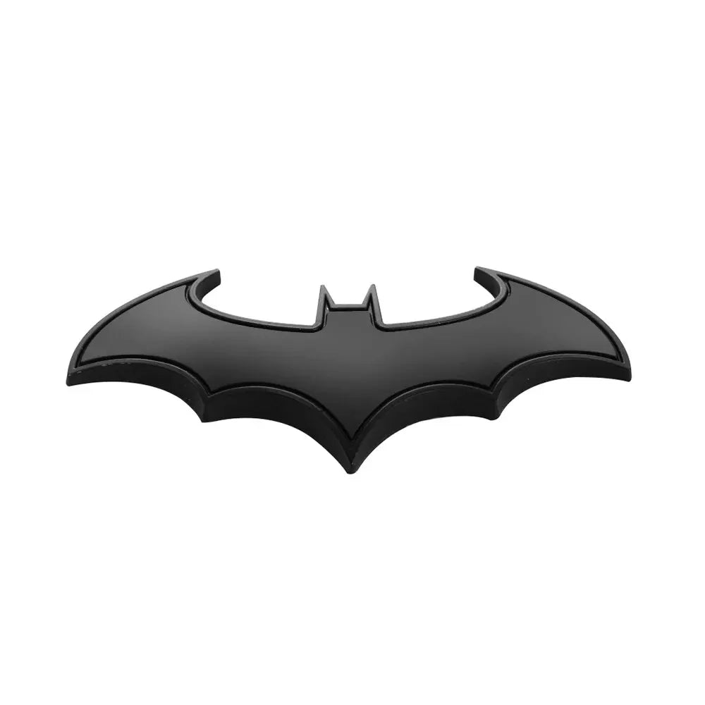 3D Bat Metal Car Sticker – Emblem Decal for Cars & Motorcycles