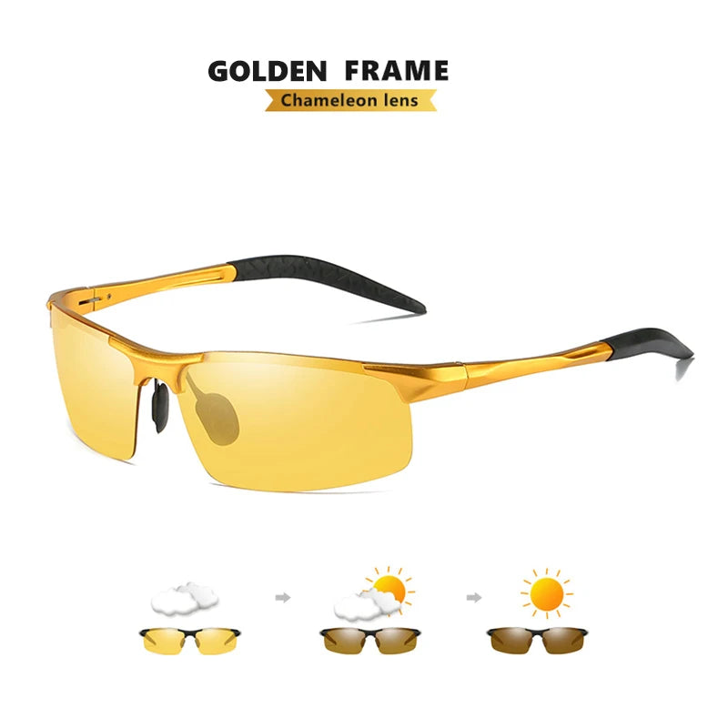 Photochromic Night Vision Driving Glasse