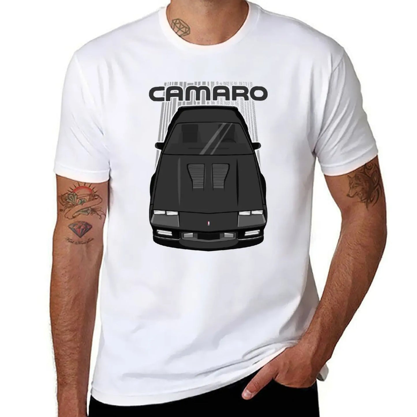 Vintage Muscle Car Graphic T-Shirt | Retro Crew Neck Tee