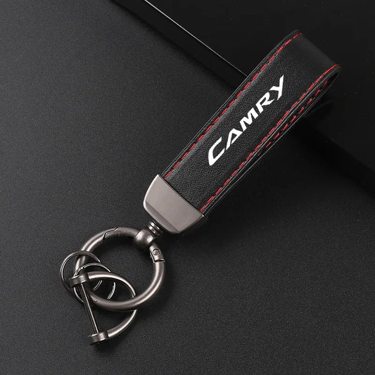 Camry 가죽 자동차 키체인