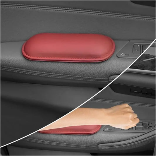 Car Door Armrest Pads – Leather & Memory Foam (Set of 2)