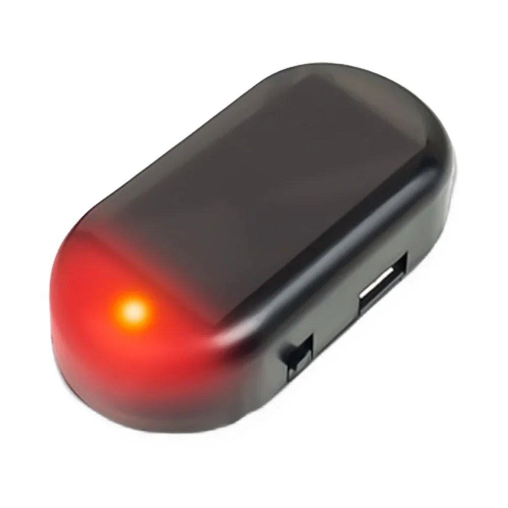 Solar Car Security Light – LED Fake Alarm Strobe Anti-Theft Warning