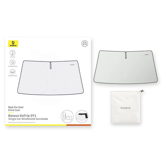 Car Windshield Sunshade – UPF2000+ | 99.95% UV Block | Keeps Car 19°C Cooler