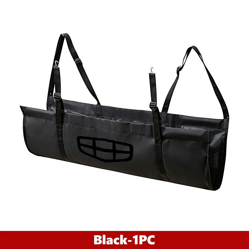 Car Trunk Organizer Bag – Waterproof Multi-Compartment Storage