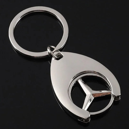 Premium Metal MB Keychain