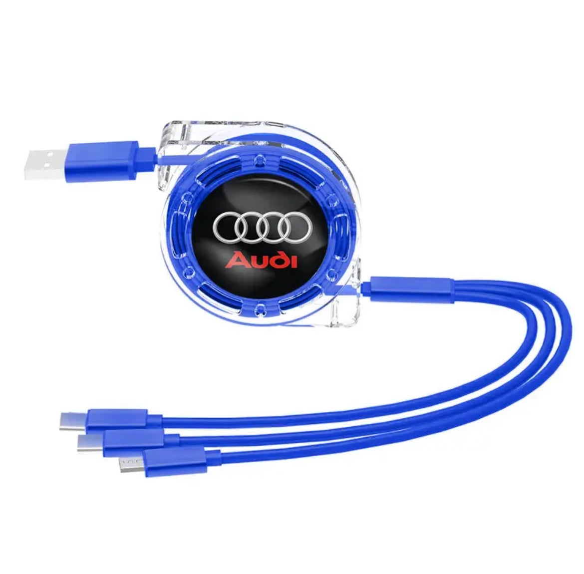 3-in-1 Retractable Fast Charging Cable