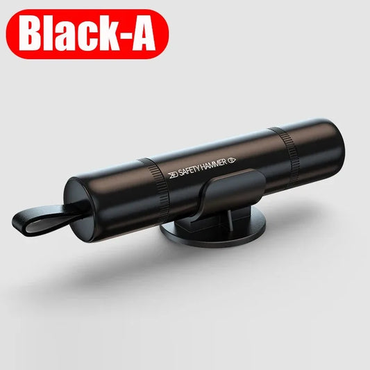 Car Emergency Hammer - Window Breaker & Seatbelt Cutter