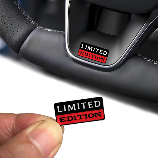 4-Piece Waterproof Car Emblem Sticker Set