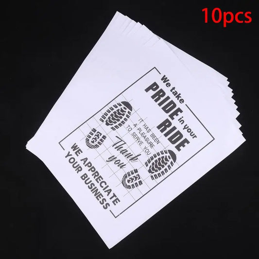 Disposable Car Floor Mats – 10pcs Waterproof Paper Pads
