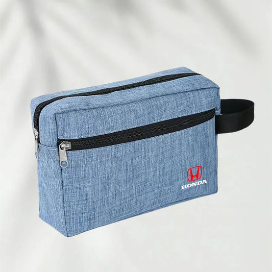 Car Armrest Storage Bag – Travel Zipper Organizer Box