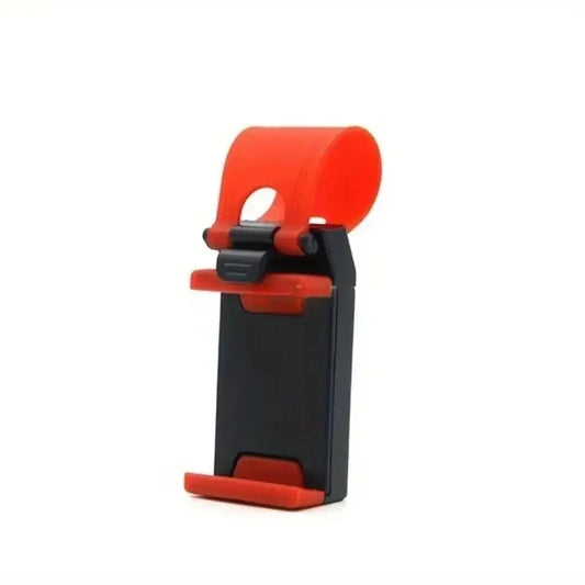 Steering Wheel Phone Holder Hook – Universal Car Mount Clip