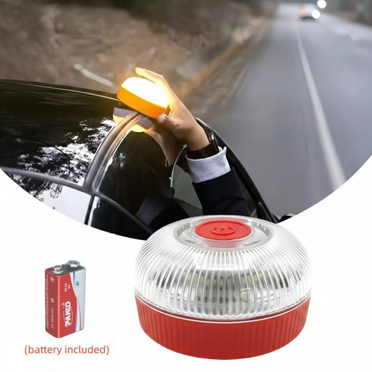 Portable Car Emergency Light - Magnetic LED Strobe