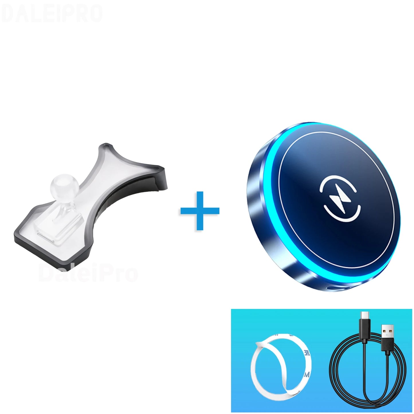 C Class Car Phone Holder Base with Wireless Charging