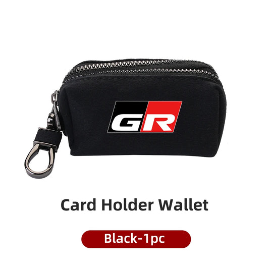 Compact Wallet Coin Purse & Card Organizer for Car Enthusiasts
