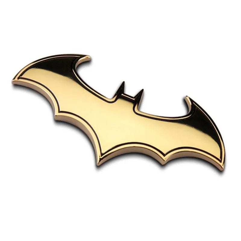 3D Bat Car Emblem Badge