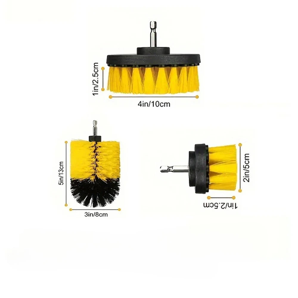 Cleaning Brush Set for Electric Drill