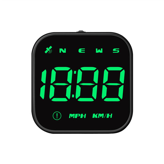 GPS Head-Up Display – Mini HUD Speedometer KMH/MPH for Cars, Trucks & Bikes