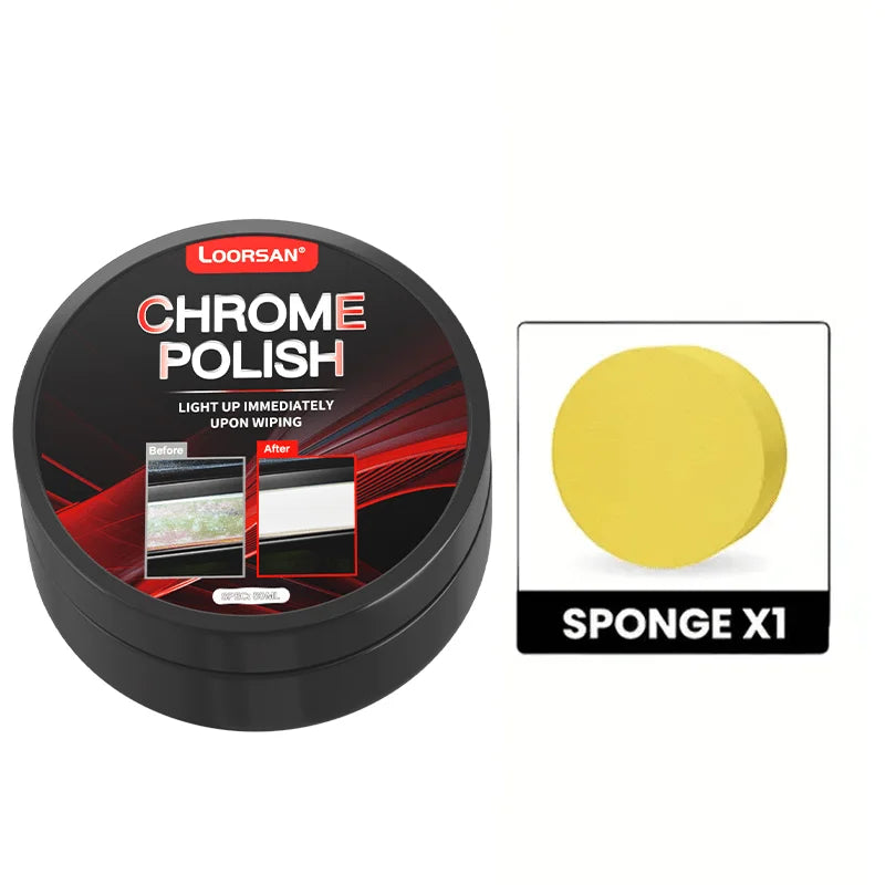 Chrome Restoration Paste – Renews Oxidized Trim & Emblems