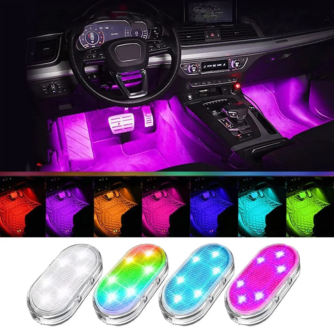 Wireless LED Lights for Car