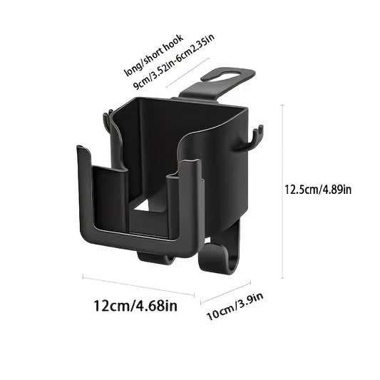 Car Seat Backrest Organizer | Cup Holder & Phone Mount