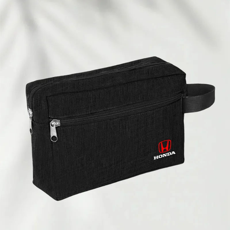 Car Armrest Storage Bag – Travel Zipper Organizer Box
