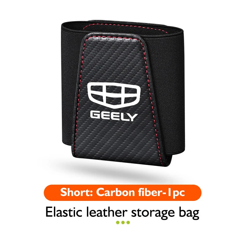 Car Seat Side Pocket Storage Bag – Elastic Leather Organizer