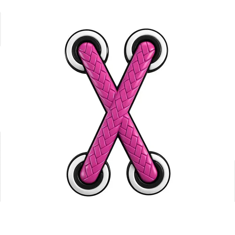Cross Shoelace Car Decal | Vinyl Vehicle Sticker