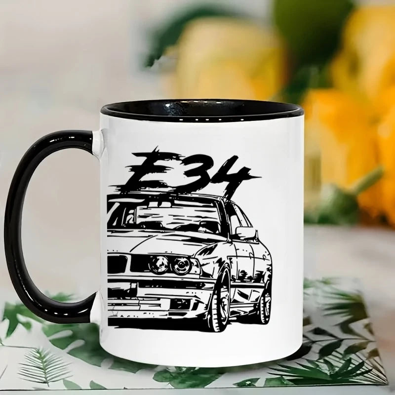 Car Graphic E34 Ceramic Mug
