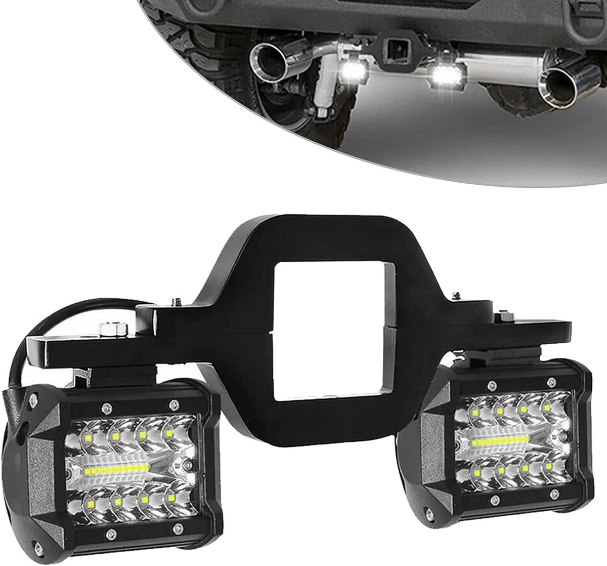 4 Inch LED Work Light - 60W Off-Road Spot Flood