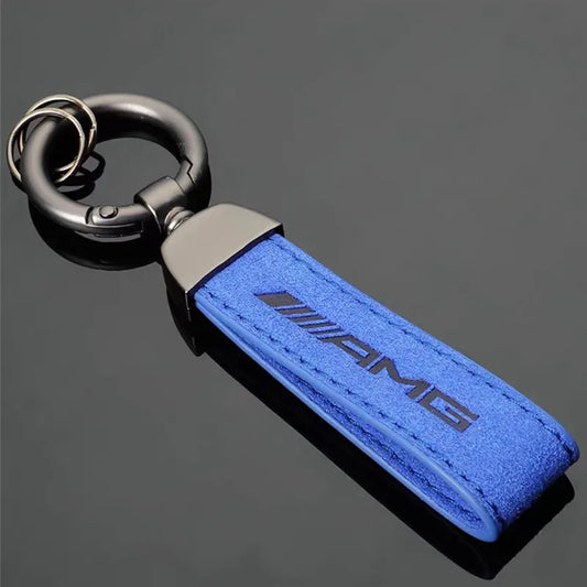 AMG 스웨이드 키체인
