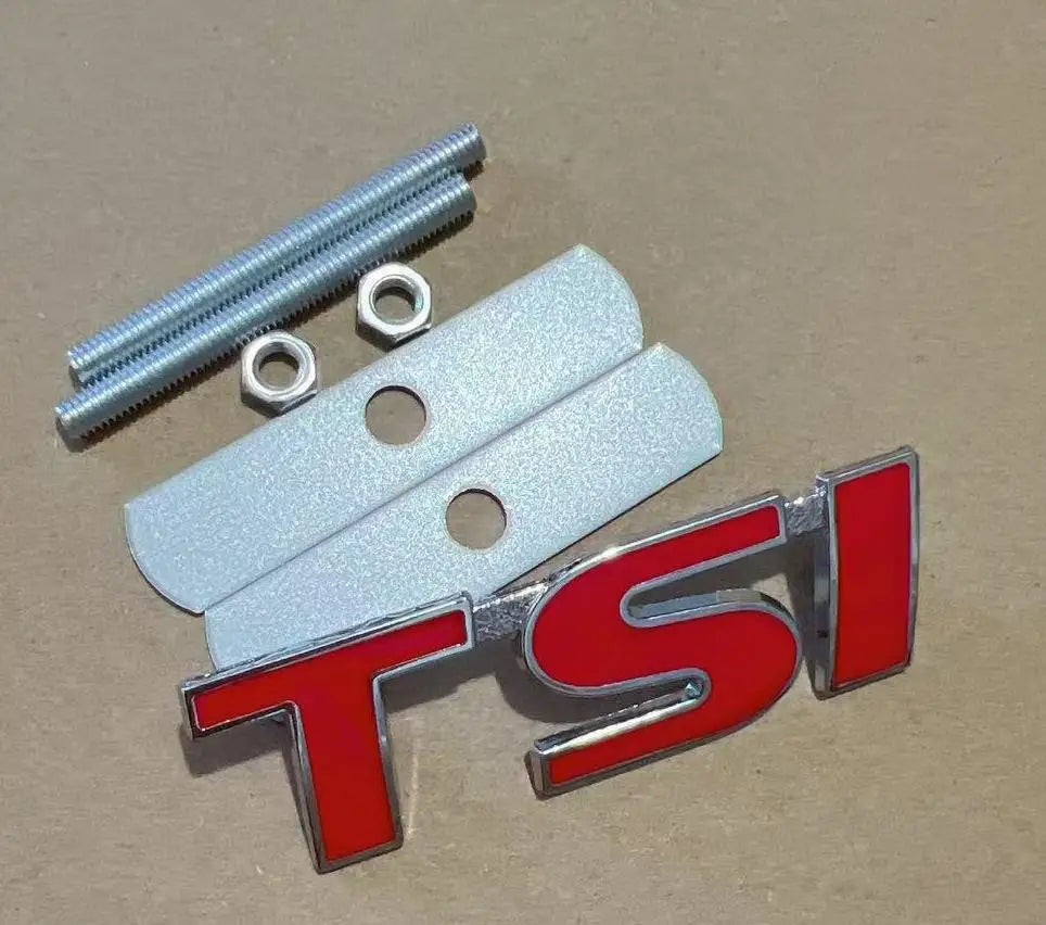 TSI Chrome 3D Car Styling Emblem