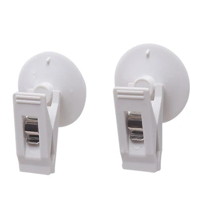 Car Window Suction Clips - Sunshade Holder Pair