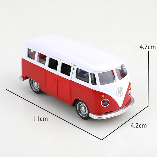 1:38 Diecast T1 Bus Model – Retro Collector Toy