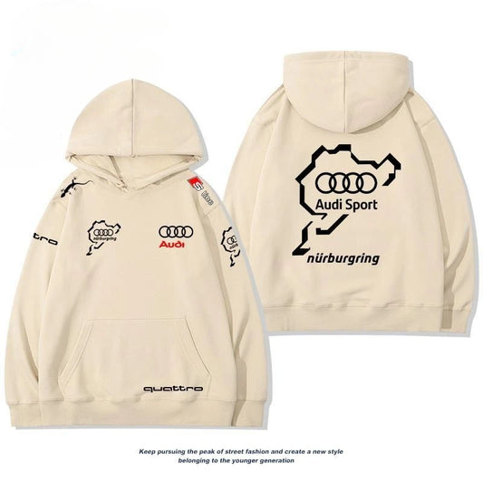 Car Hooded Versatile Casual Hoodie