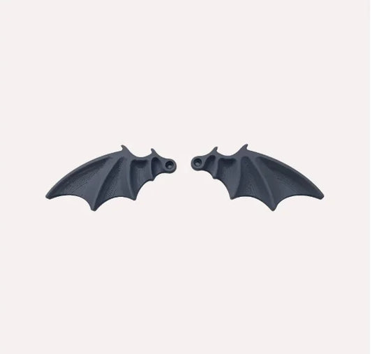 Bat Wing License Plate Decoration – Set of 2