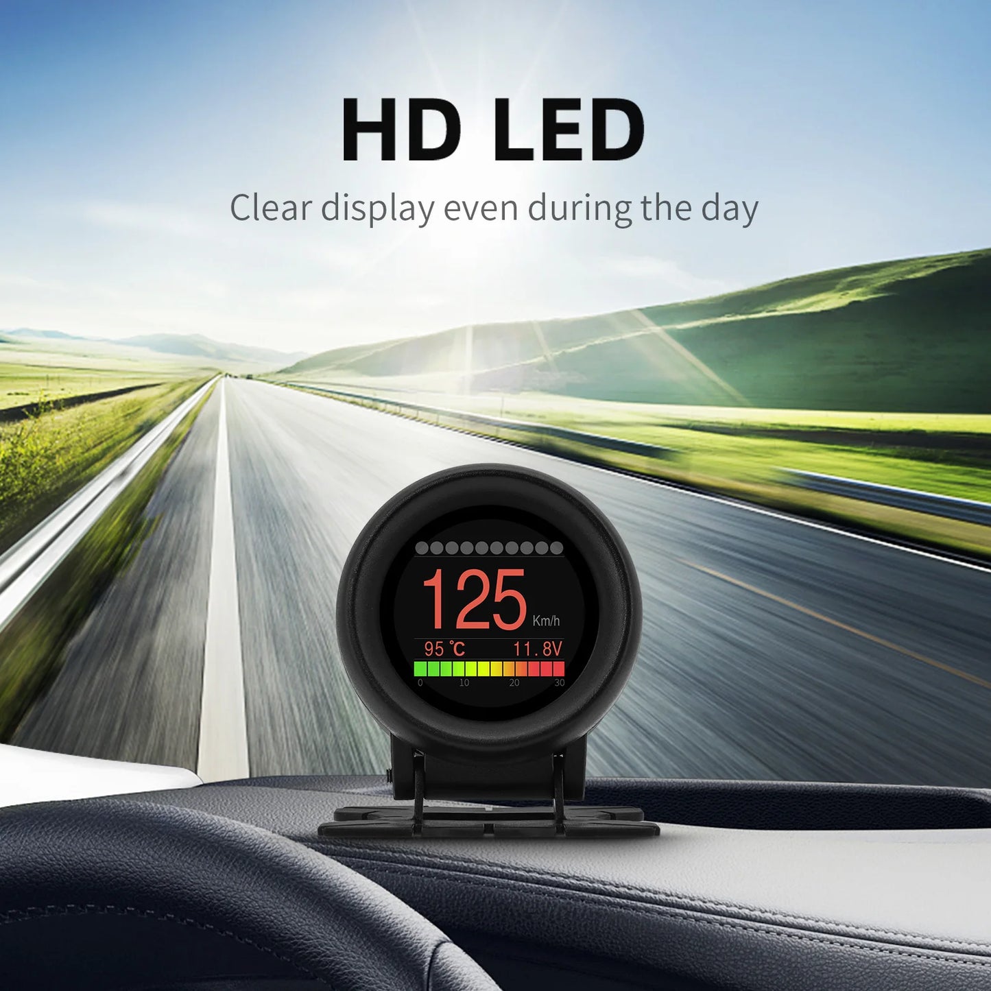 OBD2 Head Up Display – Smart Digital Car Multi-Function Meter