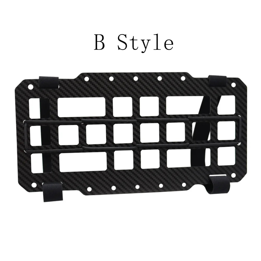 Car Visor Organizer - Carbon Fiber MOLLE Panel