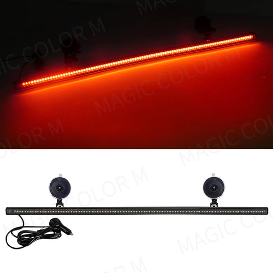 96 LED Strobe Warning Light Bar – 84cm | 15 Flash Modes | 12V